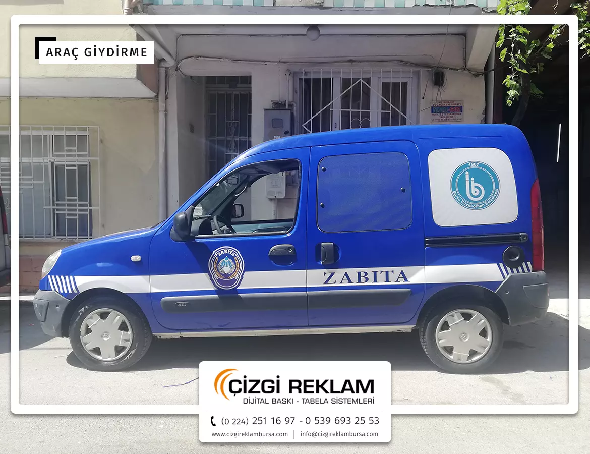 Bursa Araç Giydirme Uygulaması