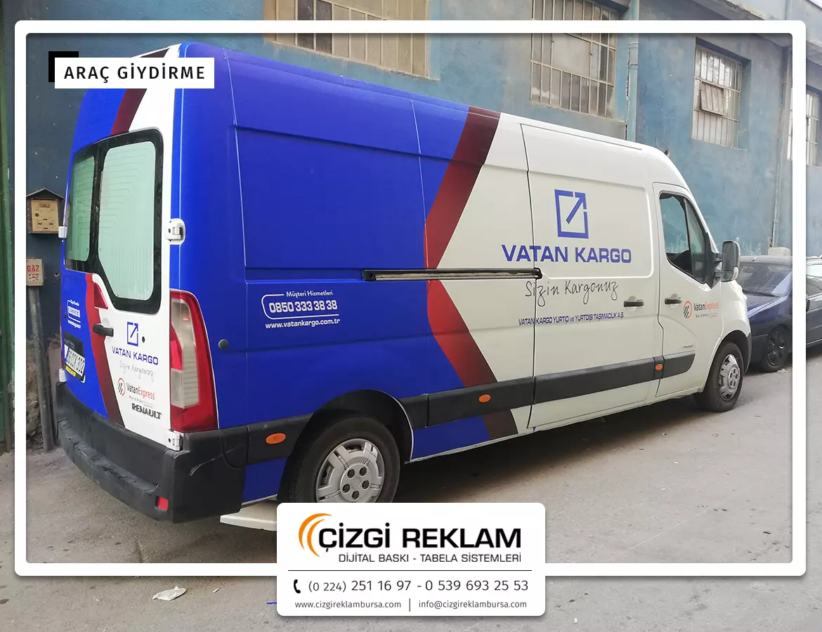 Bursa Kargo Araç Giydirme