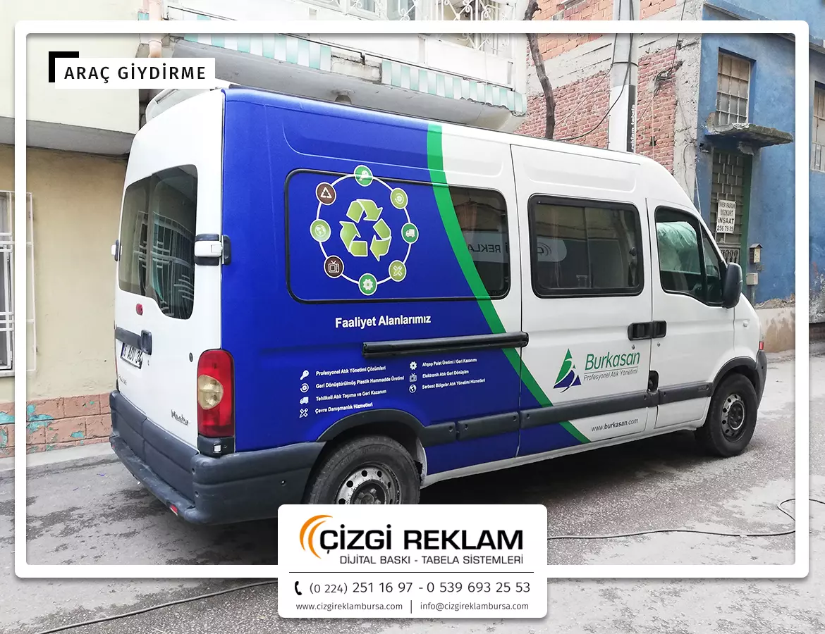 Bursa Araç Üzeri Reklam Giydirmesi