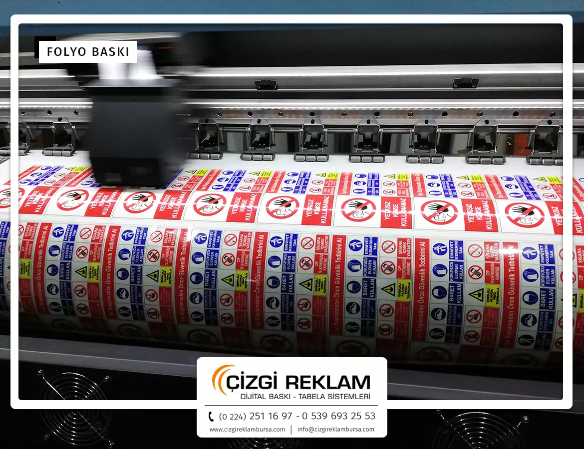 Folyo Dijital Baskı Reklamı